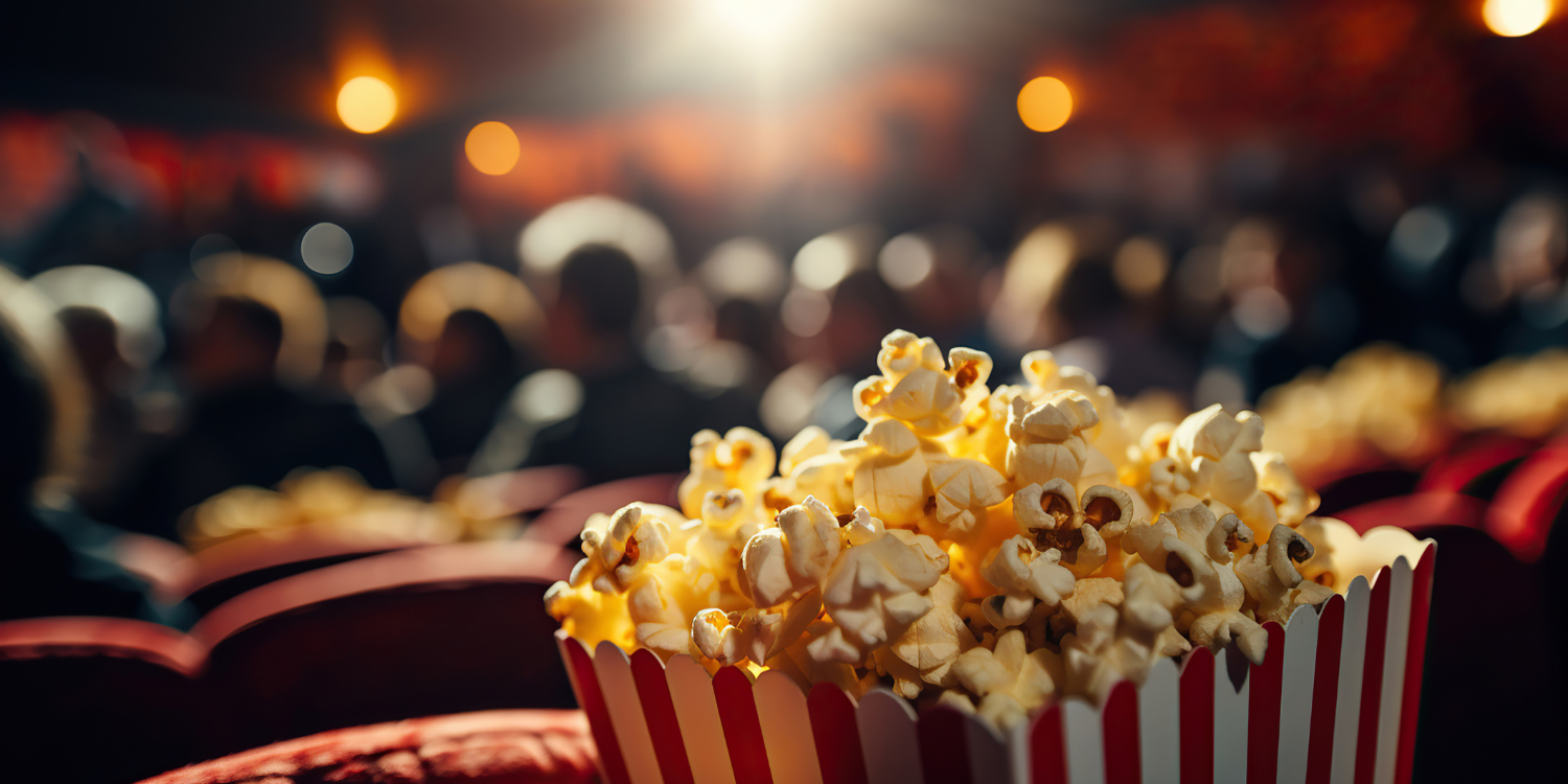 Popcorn in movie theatre - 6 FASCINATING AIR CONDITIONING FACTS: LEARN SOME COOL HISTORY